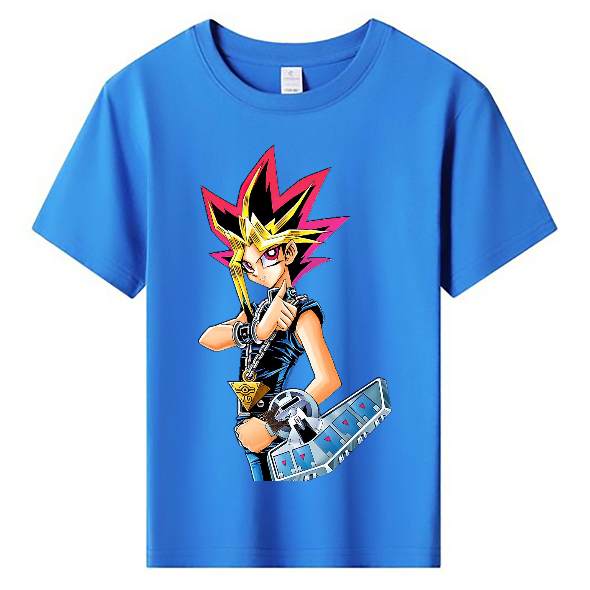 （画像用） 遊☆戯☆王 Yu-Gi-Oh! 綿100％キッズTシャツ（フロントプリント）